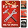 4pcs - Electrician Hourly Rate - Vintage Metal Signs(8*12Inch) - Car