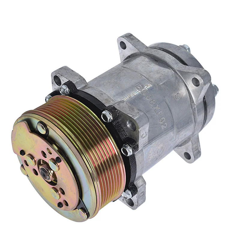 Silscvtt Air Conditioner A/C Compressor CO9537C SD508 Replacement for 1985-1987 Cherokee Comanche 1521110