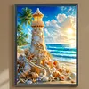 Diamond Painting -DIY Round Drill Coastal Lighthouse Seaview