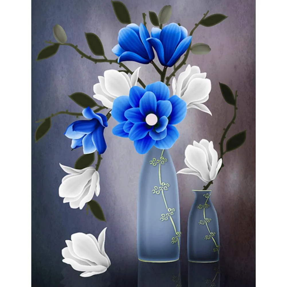 Special-shaped Crystal Rhinestone Diamond Painting - Vase(30*40cm)