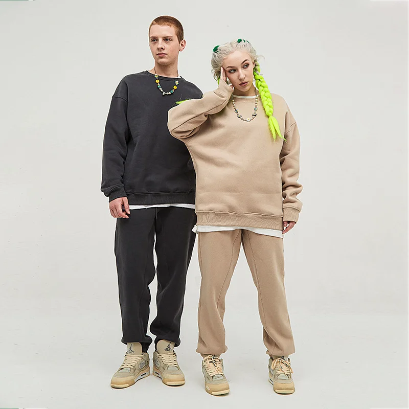 Solid Color Classic Pullover