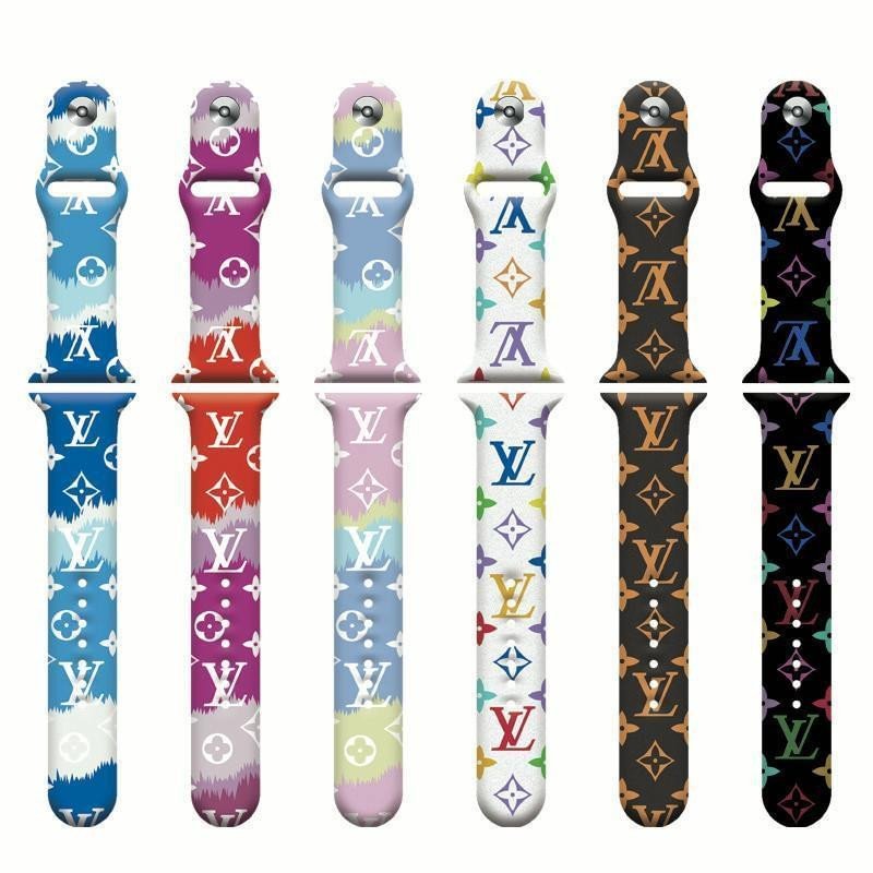 Colorful Printed Apple Watch Band