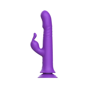 Thrusting Dual-vibration Dildo With Sucker