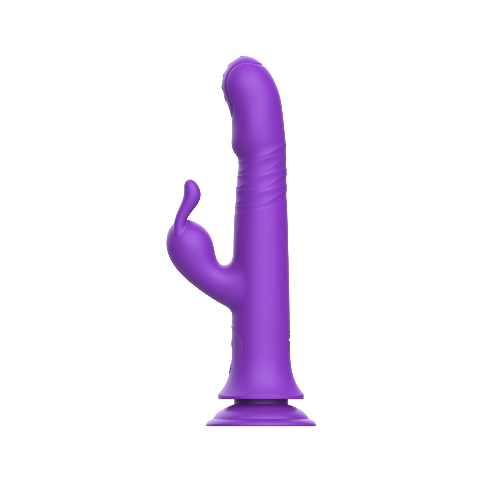 Thrusting Dual-vibration Dildo With Sucker