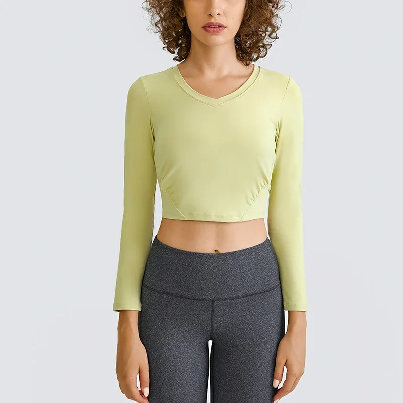 Hergymclothing best long sleeve yoga tops