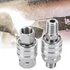 4Pcs High Pressure Washer Adapter Set Stainless Steel 1/4 Quick Plug Connector