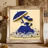 Beauty Special Shaped 5D DIY Partial Drill Diamond Painting Kits for Adults Beginners Home Decor Diamonds Paintings Gem Art 11.81 X11.81inch