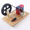 Hand-cranked AC/DC Generator Light Bulb