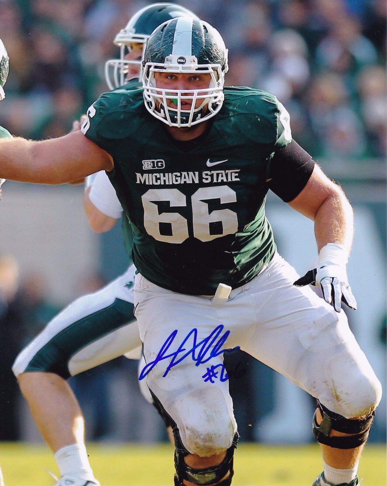 Jack Allen autographed 8x10 Michigan State University # 1  Shipping