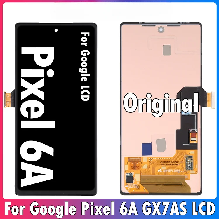 6.1" Original Screen For Google Pixel 6A LCD Display Touch Screen Digitizer Assembly Replacement For Pixel 6A LCD GX7AS GB62Z