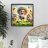Diamond Painting -DIY Round Drill Easter Chicken(40x40cm)