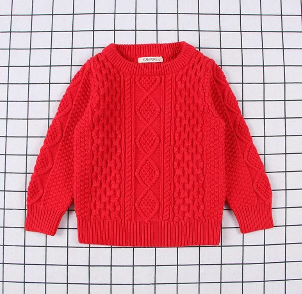 Autumn Baby Boys Girls Sweaters Kids Sweaters Winter Boys Knit Sweater Girls Ripped Sweater Toddler Girls Winter Clothes Boys