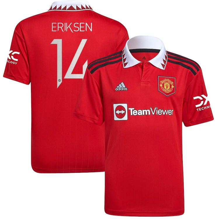 Maillot Manchester United Christian Eriksen 14 Domicile 2022/2023