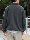 Stand Collar Casual Men's Sweatshirt