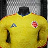 2026 Player Version Long Sleeve Colombia Home Football Shirt 1:1 Thai Quality