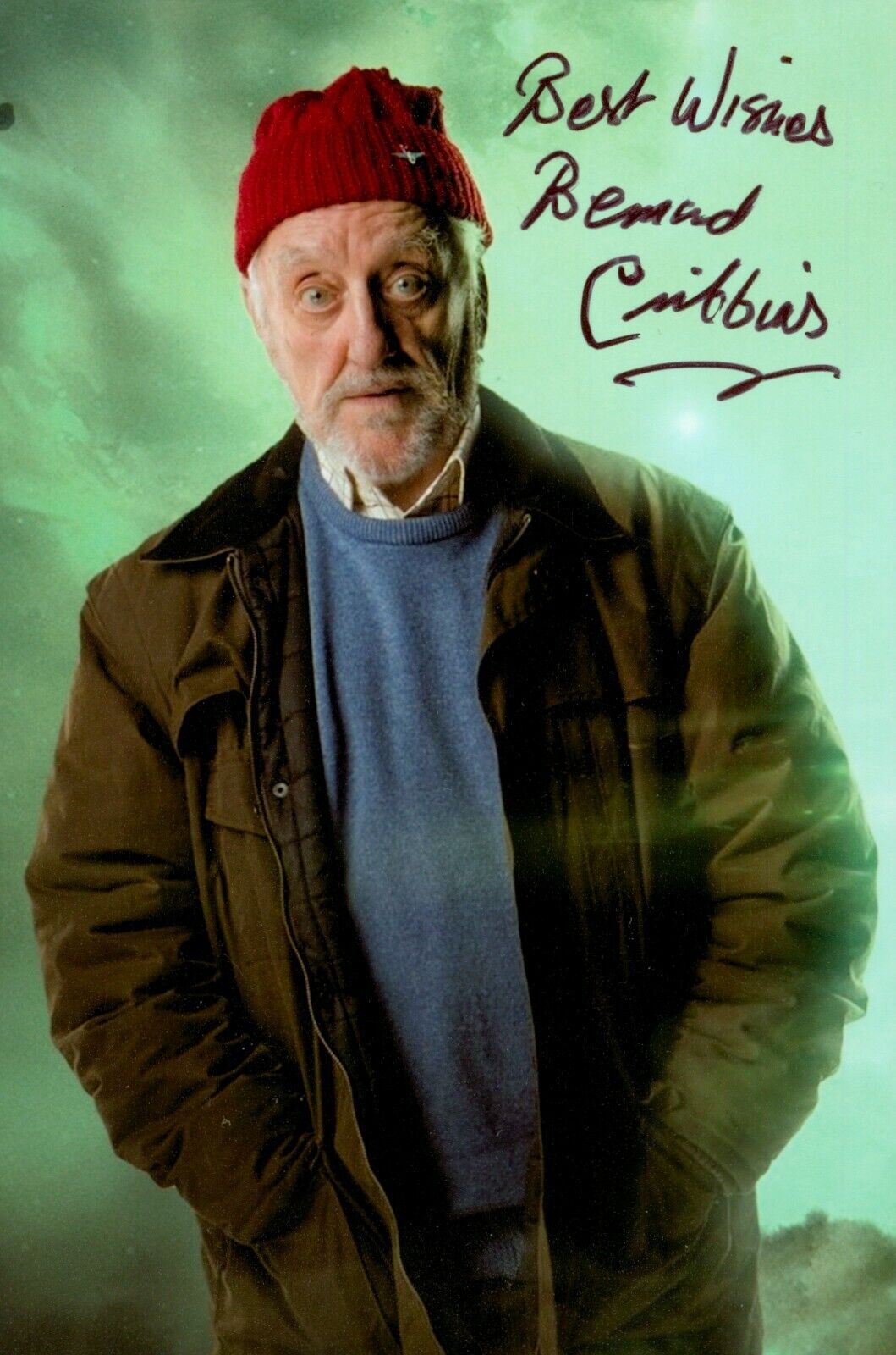 Bernard Cribbins Signed 6x4 Photo Poster painting Doctor Who Wilfred Mott Genuine Autograph +COA