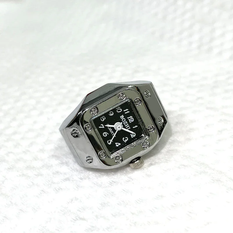 Creative Alloy Ring Watches