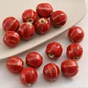 Retro Red Kiln Transmutation Pottery Clay Beads DIY Accessories