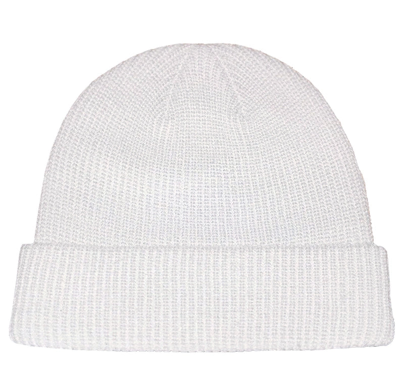 Unisex Minimalist Solid Color Eaveless Wool Cap