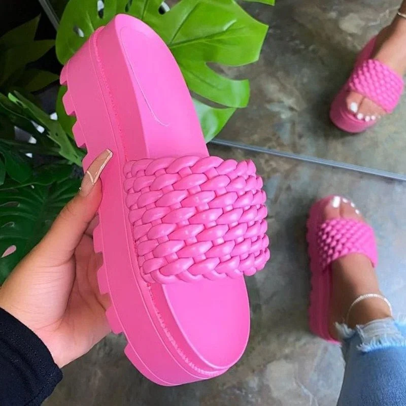 Summer Women Sandals Wedge Sandal Female Casual Slides Woman Platform Shoes Ladies Outdoor Beach Sandalias Para Mujer 2021