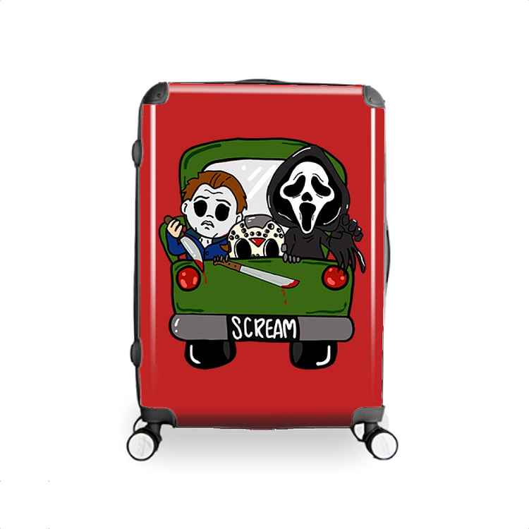 Scream Killer Is Coming, Horror Film Hardside Luggage