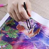 DIY Diamond Painting Tool Cross Stitch Tray Pen Glue Sewing Accessories Set