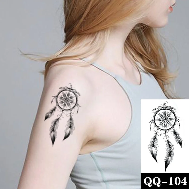 Water Transfer Tattoo Sexy Red Lips Print Tattoo Body Art Waterproof Temporary Fake Flash Tattoo for Man Woman Kid 10.5*6cm