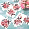 12Pcs Butterfly Dragonfly DIY Diamond Painting Greeting Cards for Adults Gifts