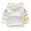 Kid Baby Boys Cartoon Dinosaur Long Sleeve Casual T Shirt