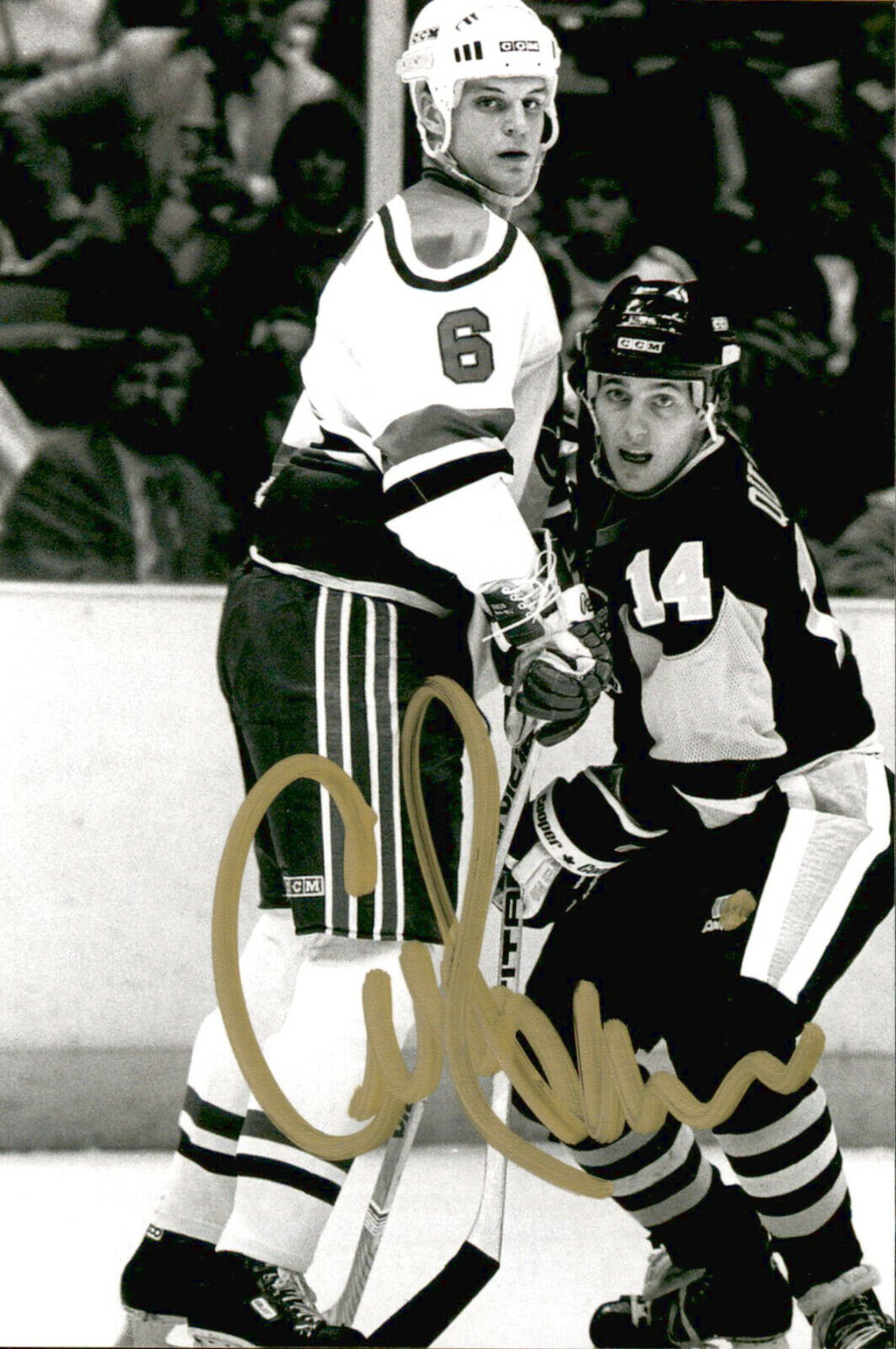 Craig Wolanin SIGNED autographed 4x6 Photo Poster painting NEW JERSEY DEVILS #4