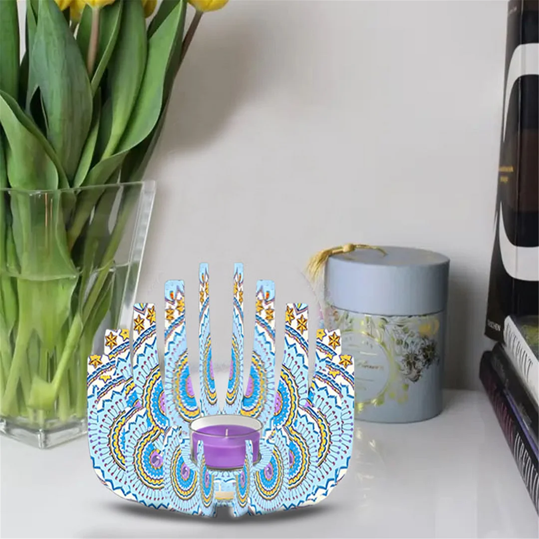 DIY Diamond Art Painting Kits of Candle Holder for Aromatherapy & Home Decor
