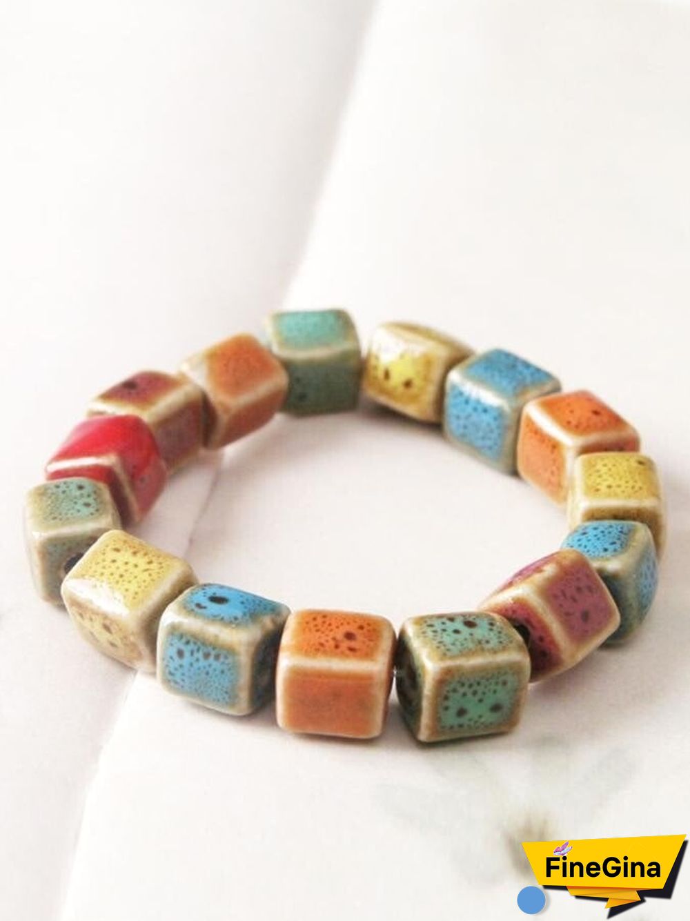 Women's Fashion Ceramic Bracelet Beaded Bracelet