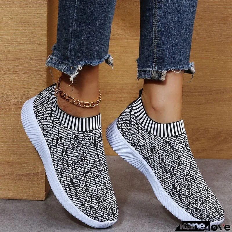 Casual Lightweight Contrast Color Loafers