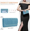 Asvert Abendtasche Damen Clutch Elegant Brauttasche Handtasche Hochzeit Damen Kettentasche Mädchen klein Umhängetasche für Party Freizeit