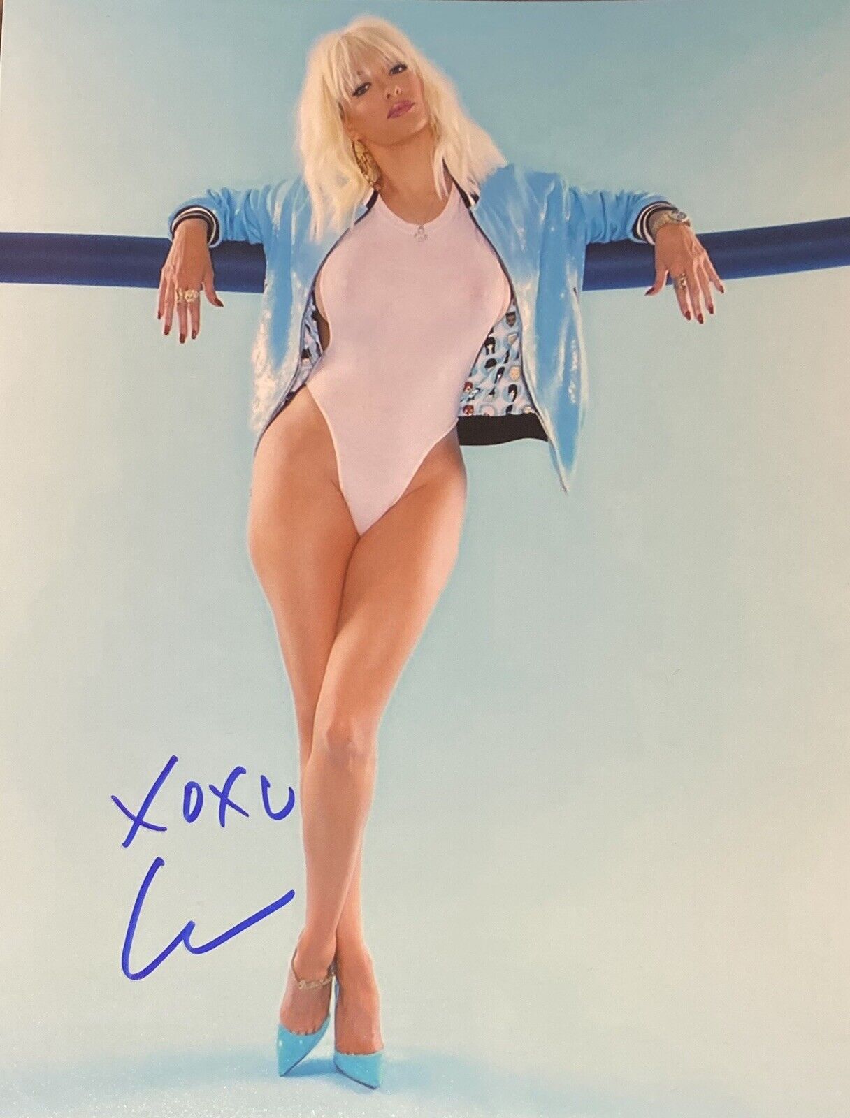 Erika Jayne Autograph Signed 8x10 Color Photo Poster painting Real Housewives Of Beverly Hills