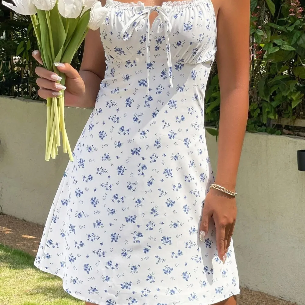 Women's casual sexy lace slim mini dress