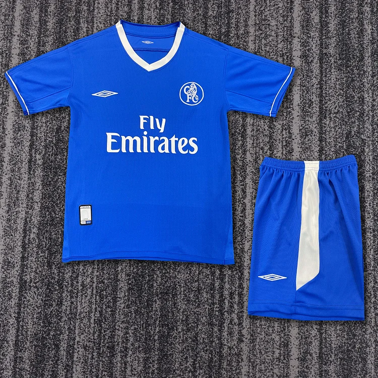 2003-05 Chelsea Home Retro Shirt - Kids