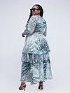 Dewuor Woody Layered Dress - Green