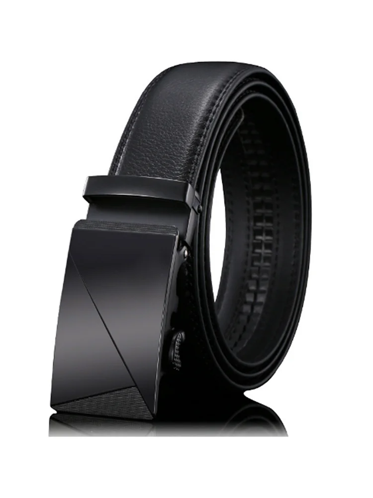 LiveZou Men's Casual Day Leather Belts Handmade Men Leather Belt
