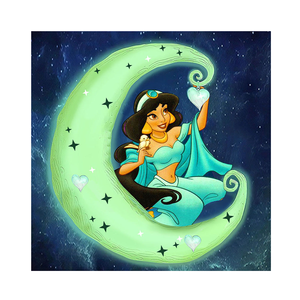 Moon Fairy 30*30CM(Canvas) Full Round Drill Diamond Painting