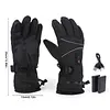 Electric Heating Gloves Rechargeable Windproof Hand Warmer Ski Thermal Gloves