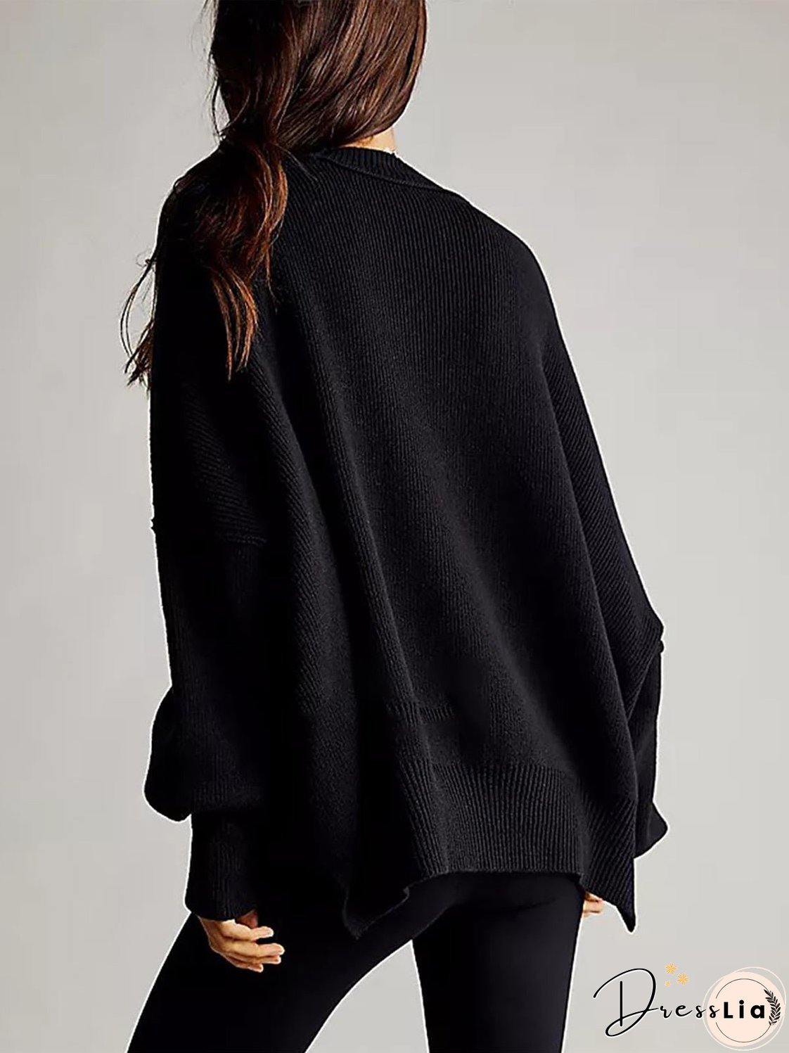 Round Neck Long Sleeve Sweater
