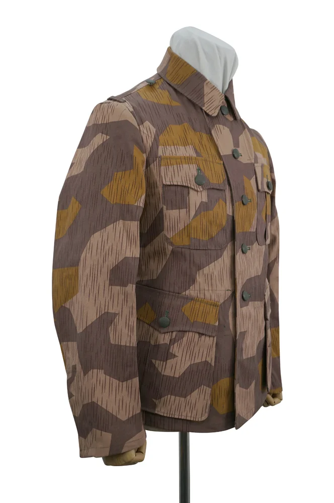   Wehrmacht German Splinter 41 Brown Variation Camo M1940 Field Tunic German-Uniform