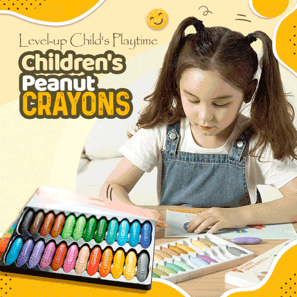 Children's Peanut Crayons