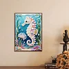Diamond Painting-DIY Special Shaped Drill Pearl Painting Seahorse(30x40cm)