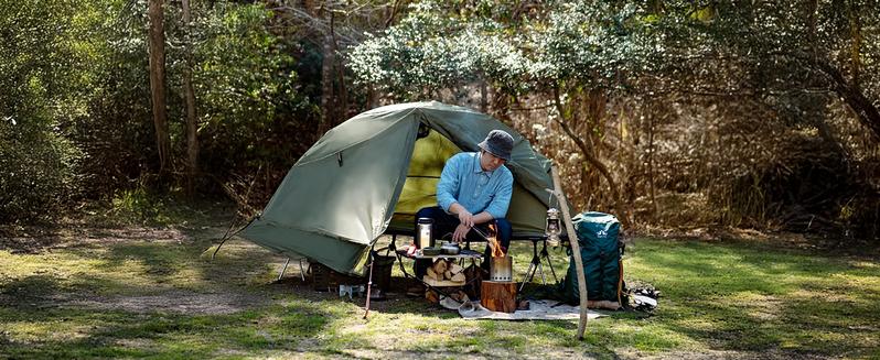 Product Introduction of Night Cat Camping Cot Tent - Waterproof 1-Person Off-Ground Combo Cot Bed for Adults Portable Easy Set-up Tent 9