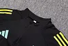 Joyfball 2025/2026 Juventus Half-Pull Training Suit Black Football Shirt 1:1 Thai Quality