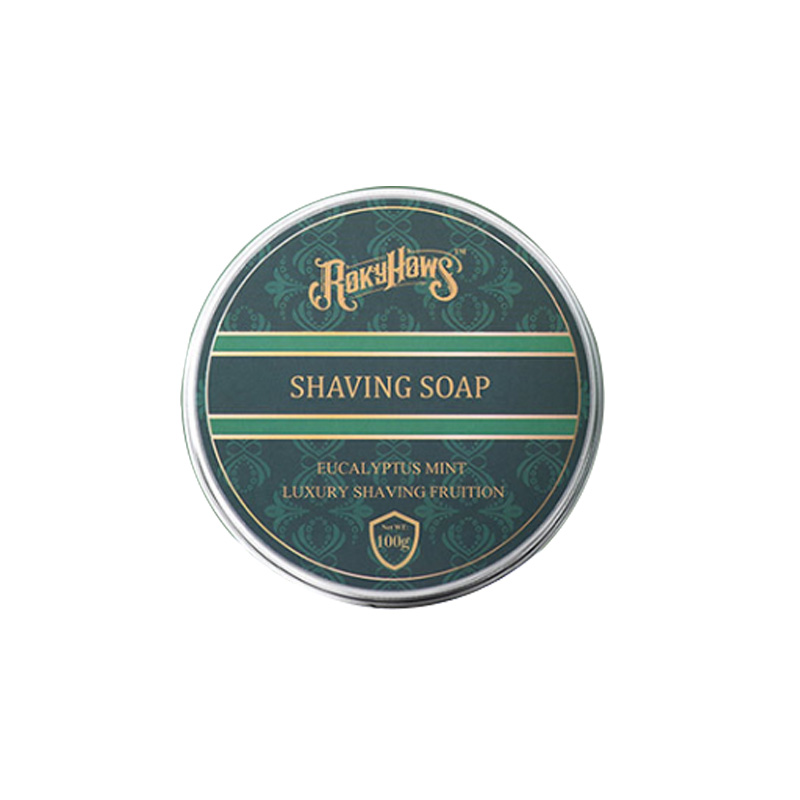 ROKYHOWS Luxury Men's Shaving Soap - Italian Formula for Custom Skin Care