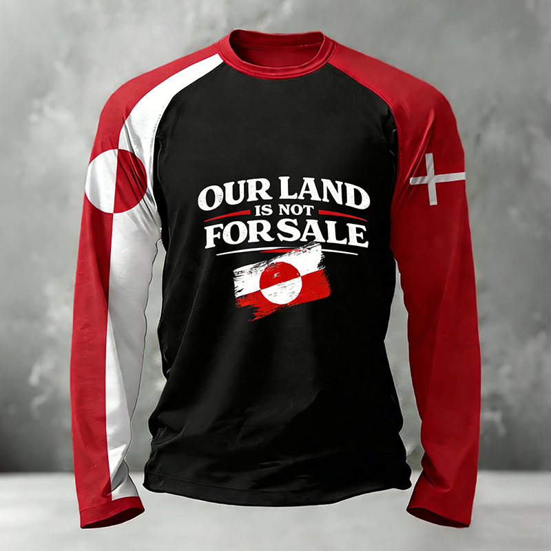 Men's Greenland Print Casual T-shirt artswardrobe