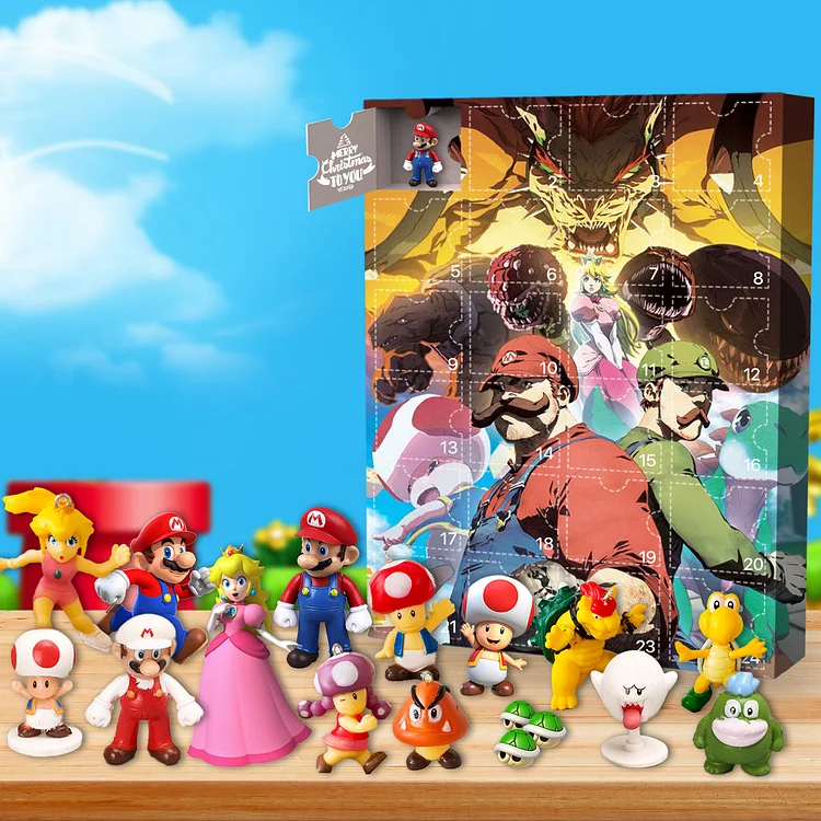 Mario Advent Calendar -- The One With 24 Little Doors
